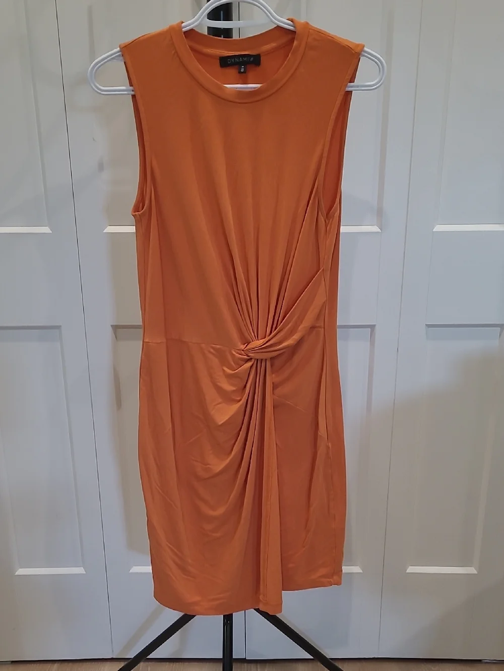 Dynamite | Dresses | Dynamite Knotdetail Midi Dress In Orange | Poshmark Dynamite | Dresses | Dynamite Knotdetail Midi Dress In Orange | Poshmark
